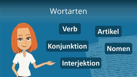 was ist jetzt für eine wortart|Wortarten bestimmen • Erklärungen, Beispiele